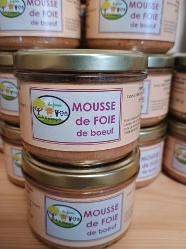 MOUSSE DE FOIE de boeuf 180gr