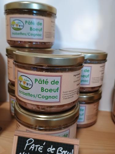 PATé DE BOEUF NOISETTE/COGNAC 180gr