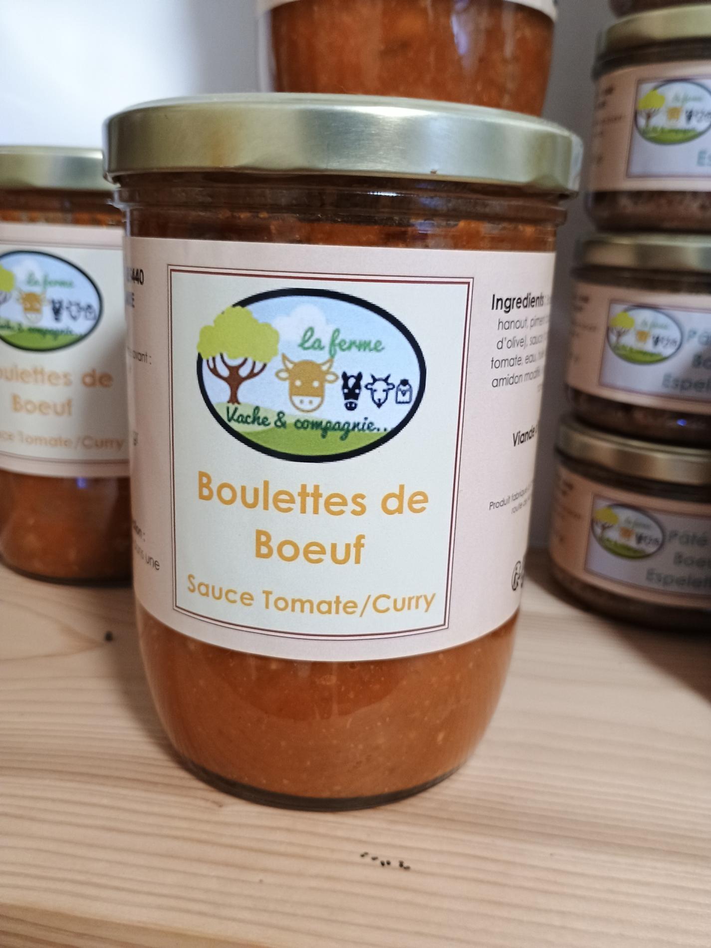 BOULETTES DE BOEUF 800gr