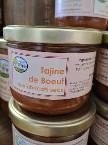 TAJINE BOEUF AUX ABRICOT 350gr